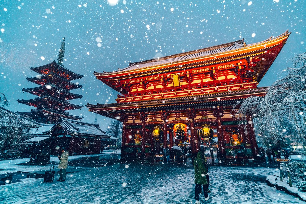 travel to japan in december